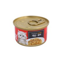 프리미엄 골드 런치캔 80g 고양이간식, 1