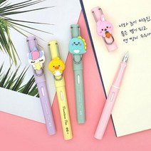 1+1 만년필 4000만년필 일정 레이지스타만년필 캘리그라피 입문용만년필 파스텔 EF촉 가는촉, 랜덤