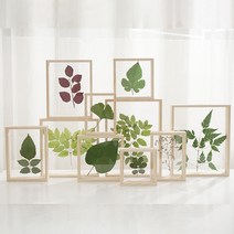 압화액자 나무 원목 액자 인테리어