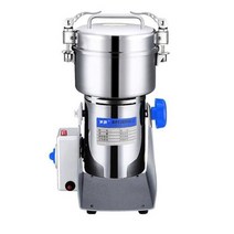 분말소분기 800G 전기 커피 그라인더 1400W 강력한 곡물 향신료 허브 건조 식품 약품 재료 파우더 크러셔 곡물그라인더 커피그라인더, 800G+220V+EU