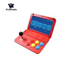 powkiddy a13 10 인치 조이스틱 아케이드 a7 아키텍처 쿼드 코어 cpu rk3128 시뮬레이터 비디오 게임 콘솔 레트로 선물, 64 GB Red
