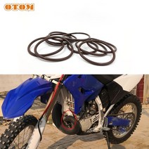 오토바이가변배기 머플러 준비엘 튜닝 otom pack of 10 매니폴드 가스켓 씰 2, 없음