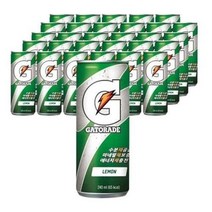 게토레이 레몬 캔, 240ml, 98개