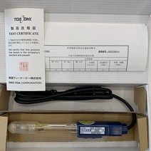 TOA-DKK GST-2729C pH복합전극 CAL MEMO