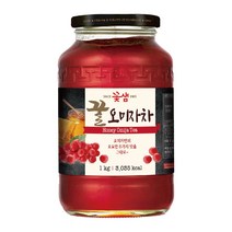 꽃샘 꿀 오미자차, 1kg, 4병