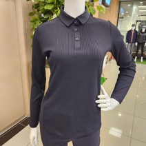 [슈페리어] FW 골지 제에리 여성 골프티셔츠 PCC1403 인천논현, 블랙, 90