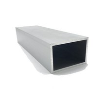 파이프 강관 40x60mm 6063 튜브 알루미늄 직사각형 프로파일 각관 사각 장식용, 02=40x60x3mm_500mm