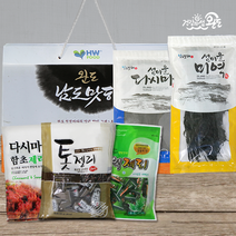 완도 건어믈 미역 다시마 멸치 마른 특산물 혼합 명절 선물 세트, 혼합 혼합톳&다시마 세트, 1세트
