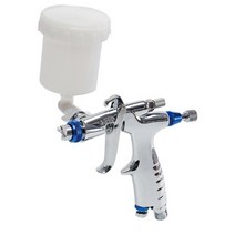 오리공구 블루텍 에어 스프레이건 세트 MINI6 SET 0.8MM 중력식, 1개
