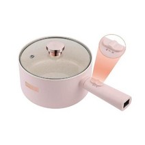 다기능 멀티쿠커 가정용 여행용 220V 18L 25L 전기 냄비 세라믹 유약 비 스틱 기숙사 스마트 요리, manual no steamer+1.8L+AU