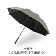PARACHASE212 G 탄소 섬유 초경량 긴 손잡이 우산 112cm 여성 비닐 자외선 차단 태양