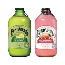 [분다버그] 핑크자몽375ml 2개+레몬라임375ml 2개 총 4개, 375ml