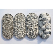 나나가든 회색화산석1L 4가지사이즈 복토 마감토 화장토 예쁜돌 꾸밈돌 천연펄라이트 폴라이트 가벼운원석, 10-20mm(1L)