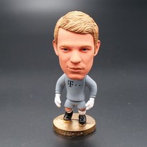 축구선수피규어 차량모형장식 캐리커쳐축구선수 캐리커쳐피규어 생일선물 미니피규어 인형 스타플레이어 기념품, 그레이 노이어 6.5cm