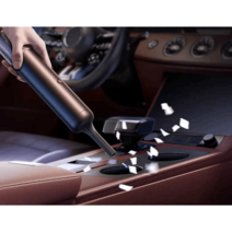 무선 차량용 청소기 에어컨 셀프 세차 미니 오토 핸디 카, 블랙 12000PA