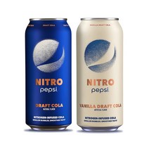 Pepsi Nitro 펩시 니트로 드래프트 콜라&바닐라 질소콜라 403ml 12캔 1세트
