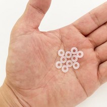 밸브 10 개/몫 화이트 실리콘 링 실리콘/VMQ O OD7 * 1.9mm 두께 씰 고무 가스켓, 01 7x1.9mm