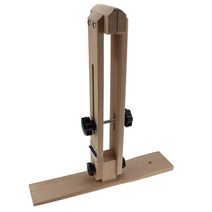 새들스티칭 가죽공예포니 다각도 손바느질 Diy 가죽 고정 클립 조정 가능한 나무 도구, 없음