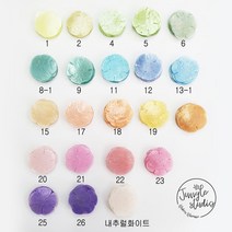 [꽃모양] 컬러자개 10개묶음 꽃 자개 썬캐쳐 자개 모빌 만들기 재료 DIY, 벚꽃_13-1.뉴스카이(10개)