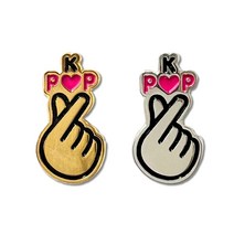 KPOP 손하트 뱃지
