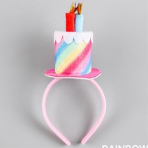 생일축하 케이크 모자 기념일 머리띠 생일머리띠 할로윈데이 할로윈파티 할로윈소품