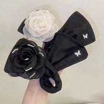 편리한 풍성한당고밴드 웨딩 한복 혼주 머리스타일 상투머리