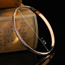 JI 모로코 스타일 광택 거울 팔찌 24k 골드 채워진 여성 웨딩 슬림 세트 보석 여성용