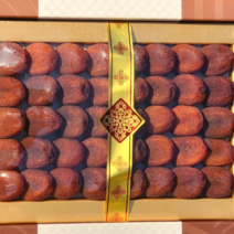 자연건조 완주군 프리미엄 흑곶감 두리감 중채반 40구 고당도 흑곶감