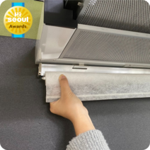 [렌가드] 전용 교체용 가드 / 렌지후드 교체용 필터 / 월1250원으로 평생 렌지후드 청소에서 해방!, 1개