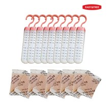 이지앤프리 집안습기제거 실리카겔 걸이형제습제 18P 신발제습제 20P, 걸이형제습제9개 실리카겔9개
