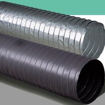 후렉시블 알루미늄(은박) 타포린 후드 자바라 닥트호스 주름관 덕트자재 부속, 2.5M, 125mm (5인치), 1개