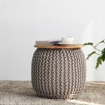 마켓비 DALZELL 푸프, 베이지
