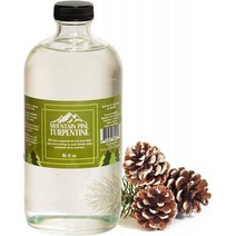 Mountain Pine 100 % Pure Gum Spirits of Turpentine – 생 소나무 껌에서 추출한 순수 테르펜틴 오일 페