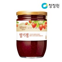 베스트식품 청정원 복음자리딸기쨈640g x12개, 단품