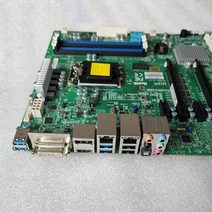 X11sae 슈퍼 마이크로 워크 스테이션 마더 보드 칩셋 C236 LGA1151 DDR4 제온 E3-1200 v5/v6 6 세대/7 세대, 한개옵션0
