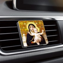 시크점빵 차량방향제 천연 자연향기 성화 액자 명품 감성디퓨저, 순향_Saint Face