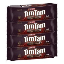Tim Tam Tim Tam Dark Chocolate 팀탐 팀탐 다크 초콜릿 200g 4팩