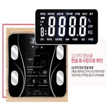 인바디 체중계 측정기 정확도 기계 남자복부비만 가정용 채성분 분석기, 블랙, 블랙