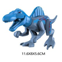 중국레고 쥬라기 공원 세계 공룡 baronyx Indominus Rex Indoraptors 모델 빌딩 블록 계몽 액션 피규어 장, 30 Spinosaurus