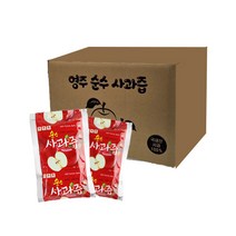 [사과즙100포] 사과를 그대로 담아 사과꽃향기 사과즙 30/50/100팩 벚꽃에디션, 100개입, 1박스