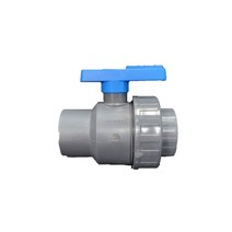 [도남농자재] 플라손 트레디드 PE 밸브 볼밸브 pvc 농자재 관수자재, 50mm(암/수), 1개