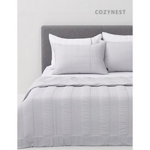 [레노마홈]코지네스트 디온모달 스프레드 S/Q/K(그레이/화이트), 그레이