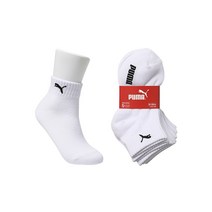 푸마 아동 오가닉 단목양말 5족 번들