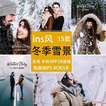 눈뿌리는기계 인공눈기계 업소용 모바일 앱 라이트룸 사전 설정 겨울 눈 크리스마스 초상화