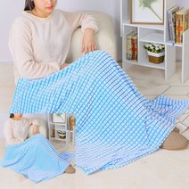 극세사 무릎담요 블루 기내담요 여름용무릎담요 군대모포 미니담요 여름카페무릎담요 사무실담요 여름무릎담요