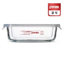 코렐 파이렉스 계량 저장용기 직사각 630ml
