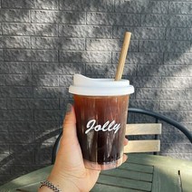 1300K 레터링 내열 텀블러 355ml 리유저블컵, 단품