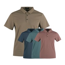 럭스골프 남성 수입 카라 반팔 골프셔츠 OT3M408