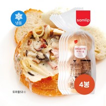 삼립 냉동바게뜨롤 600g 4봉 200g 12개입 빠네파스타 스파게티빵 하드롤, 600gx4봉(200gx12개입)