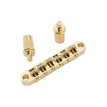 Musiclily Pro 롤러 안장 Tune-O-Matic 브리지 Les Paul LP SG 일렉트릭 기타용 골드